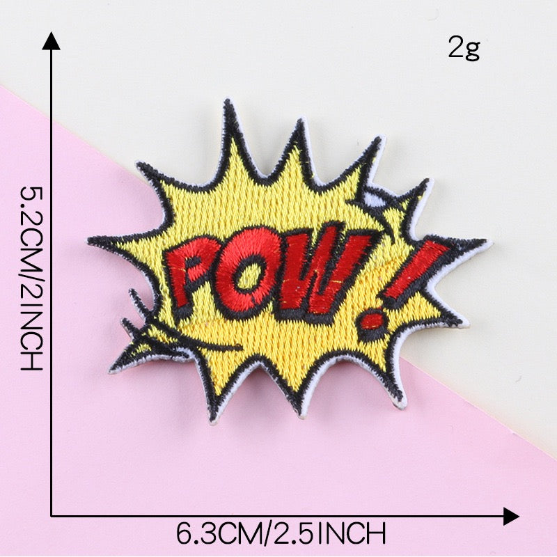 Sassy Phrases Embroidered Patches - Multiple Designs Available - CheerCove