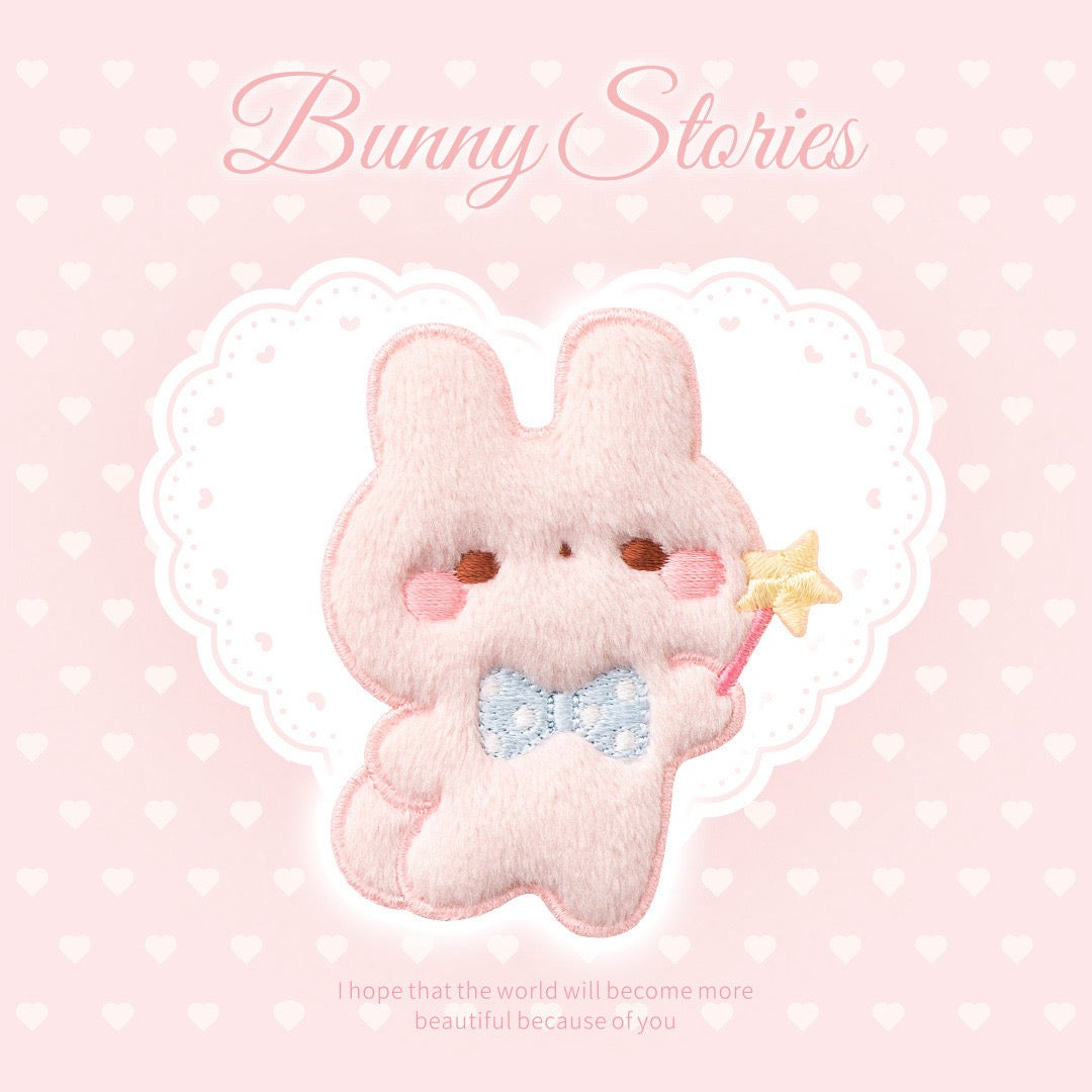 Little Bunny Buddy Embroidered Patches - Multiple Designs Available - CheerCove