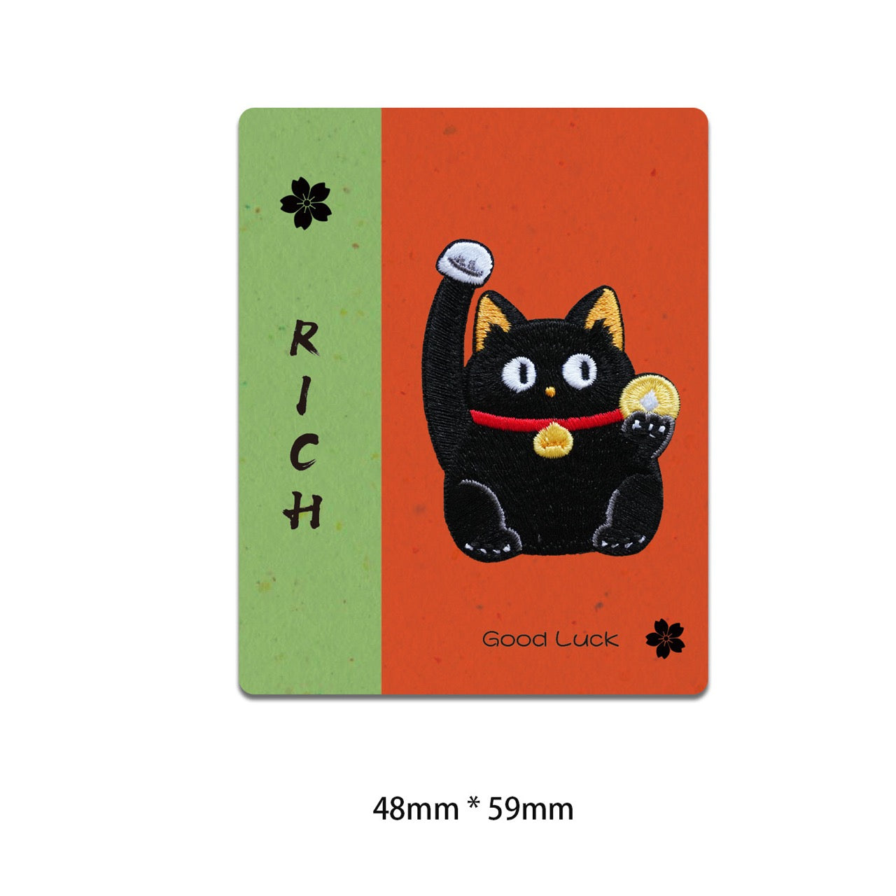 Lucky Beckoning Cat Patches(Stick-On)