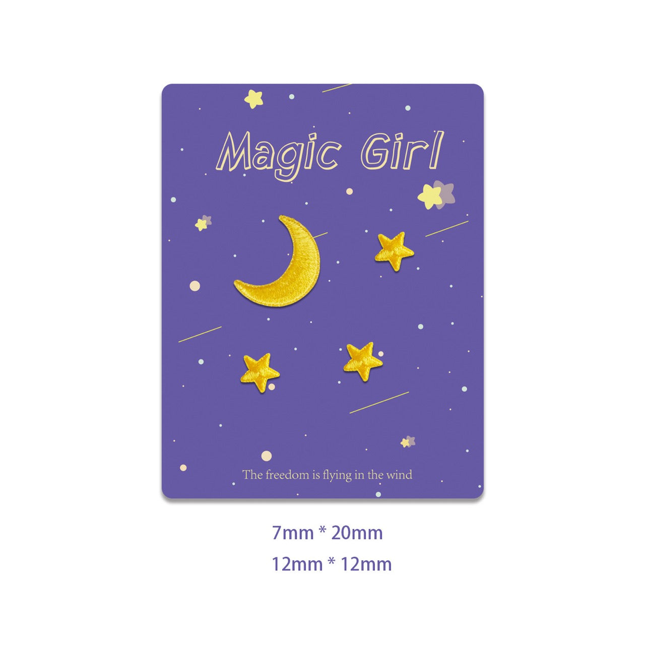 Magic Girl Embroidered Patches - Multiple Designs Available - CheerCove