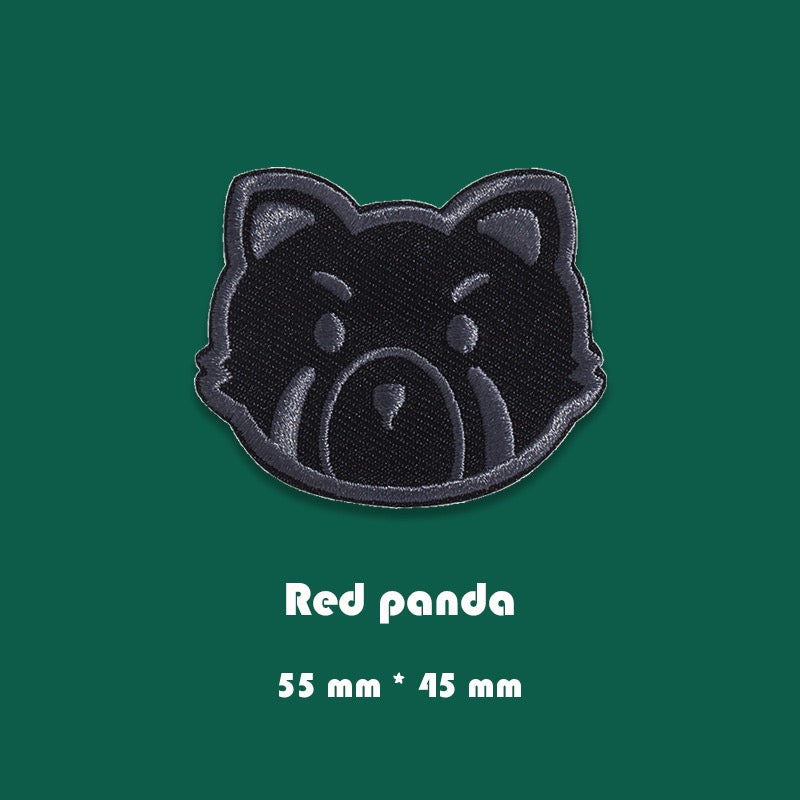 Black Icon Embroidered Patches ② - Multiple Designs Available - CheerCove