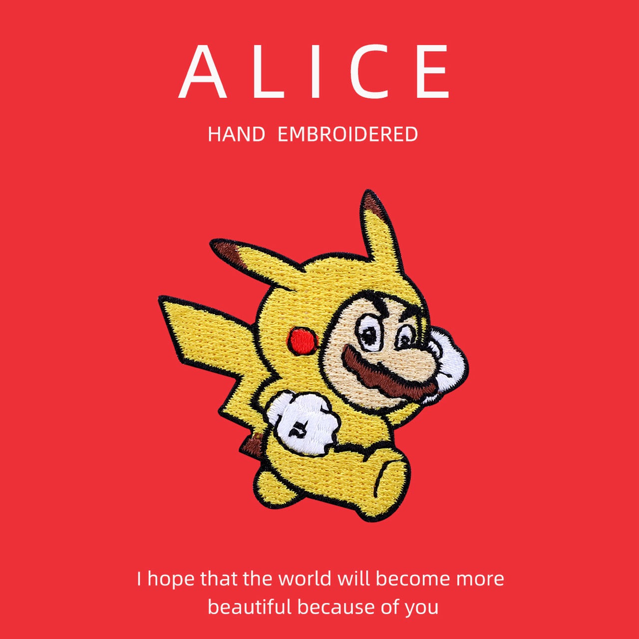 Retro Plumber Hero Patches(Stick-On)