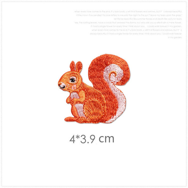 Squirrel  Patches(Stick-On)