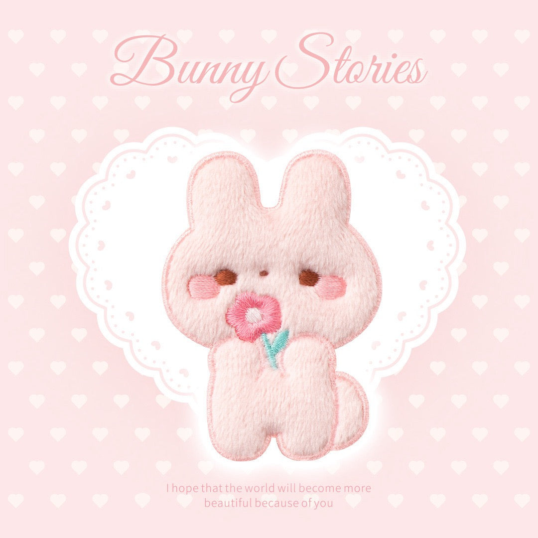 Little Bunny Buddy Embroidered Patches - Multiple Designs Available - CheerCove