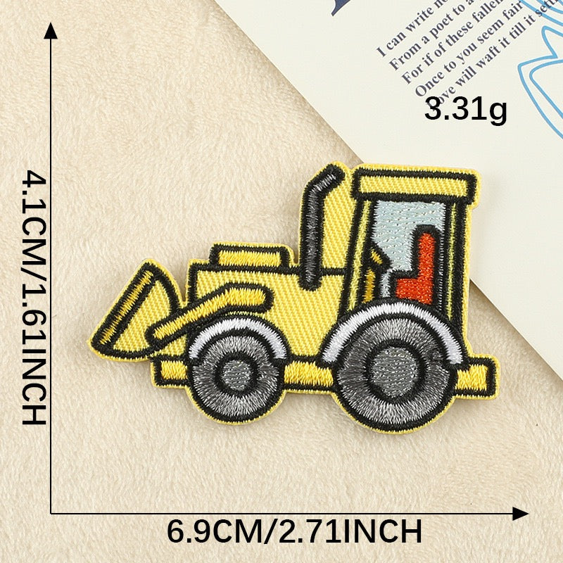 Urban Rides Embroidered Patches - Multiple Designs Available - CheerCove