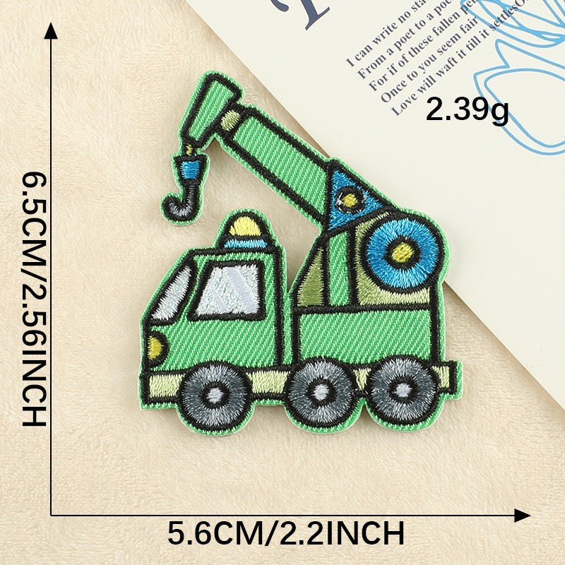 Urban Rides Embroidered Patches - Multiple Designs Available - CheerCove