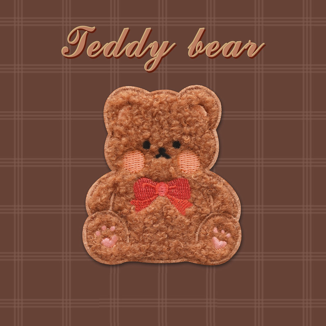 Teddy Bear Embroidered Patches - Multiple Designs Available - CheerCove