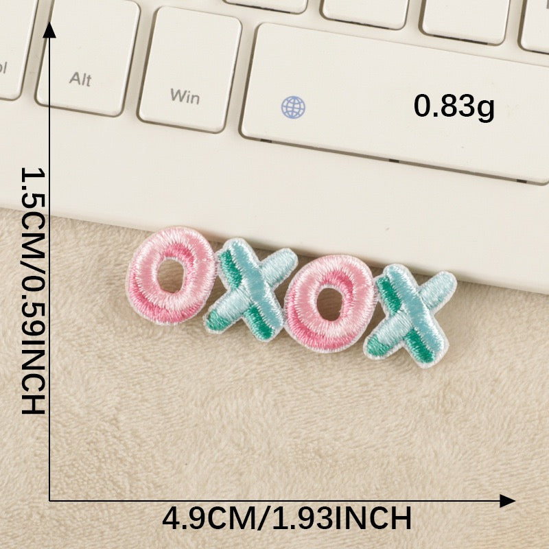 Everyday Words Embroidered Patches ① - Multiple Designs Available - CheerCove