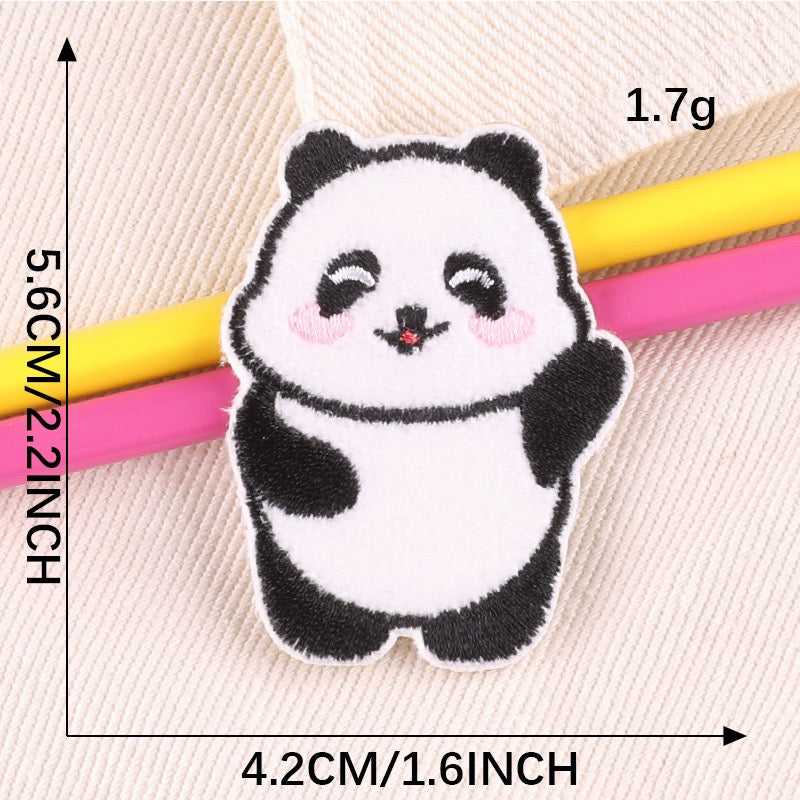 Panda Playland Embroidered Patches - Multiple Designs Available - CheerCove