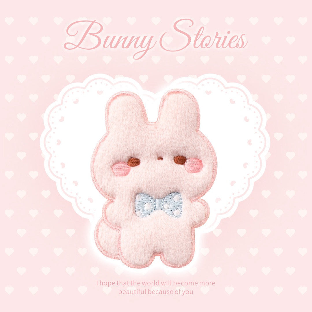 Little Bunny Buddy Embroidered Patches - Multiple Designs Available - CheerCove