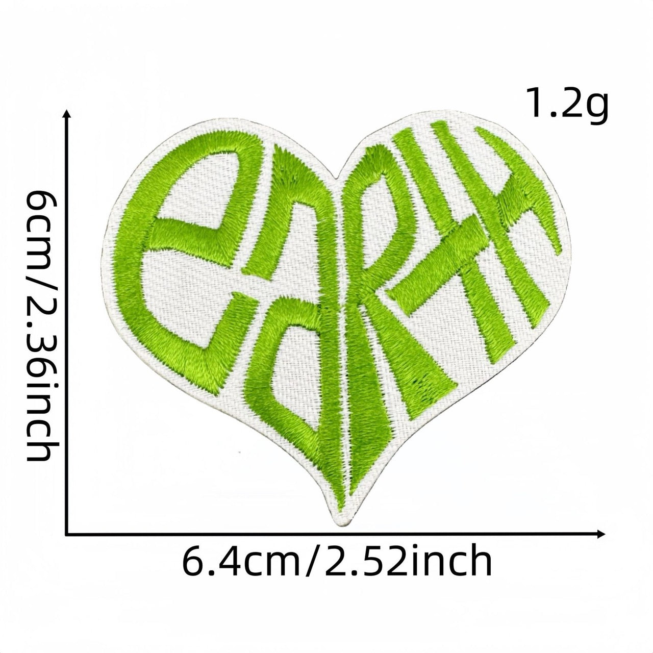 Love Our Earth Patches (Iron-On)
