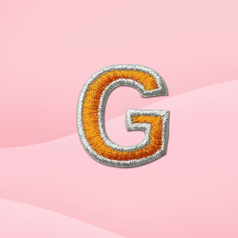 Minimalist Alphabet  Patches(Stick-On)