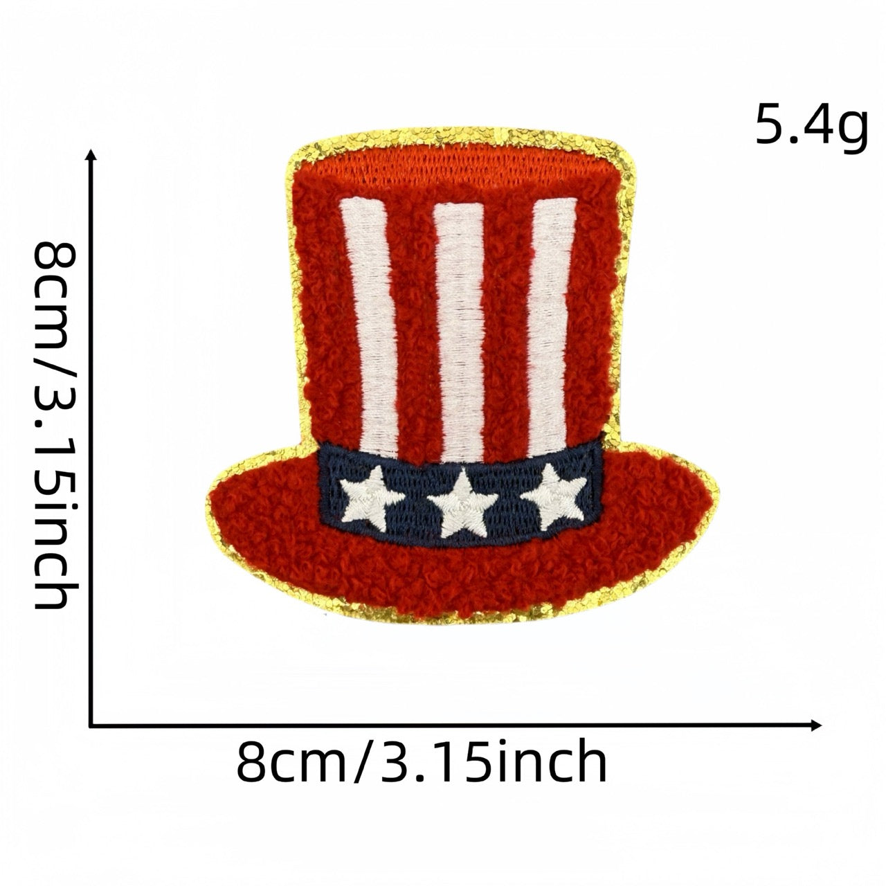 Stars & Stripes ① Patches (Iron-On)