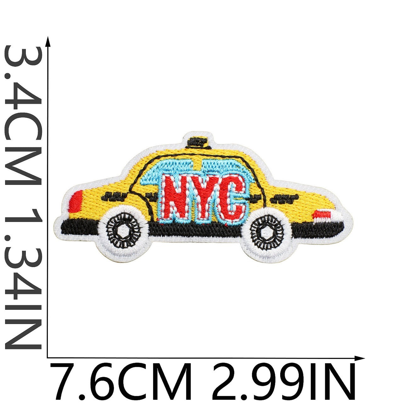 New York Patches (Iron-On)