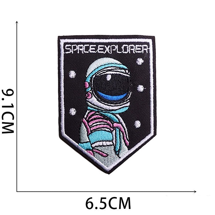 Space Exploration ① Patches (Iron-On)