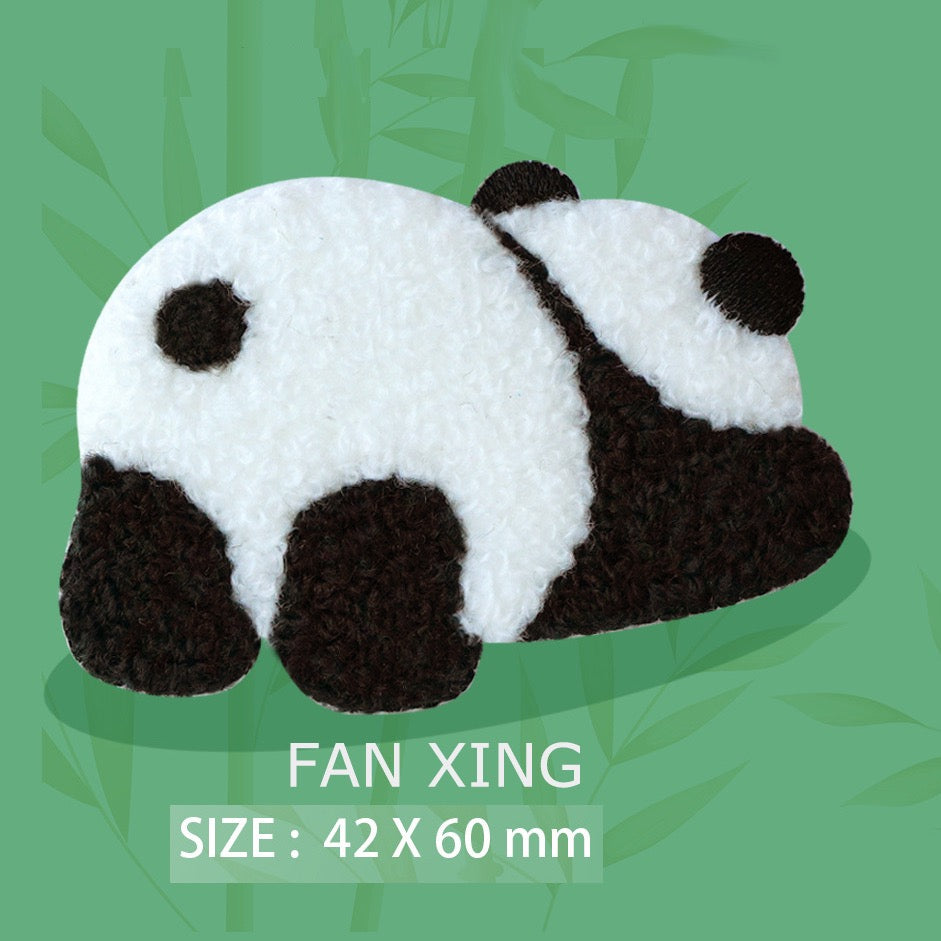 Popular Panda Embroidered Patches - Multiple Designs Available - CheerCove