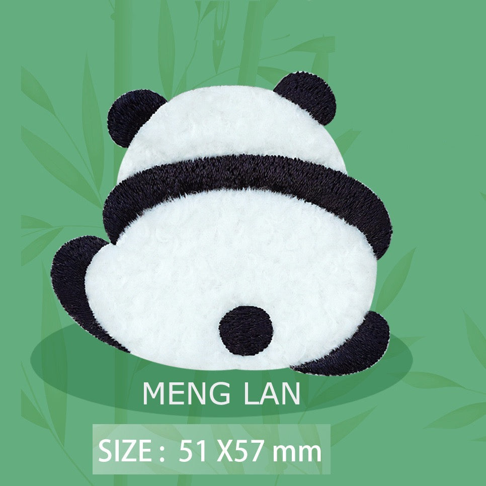 Popular Panda Embroidered Patches - Multiple Designs Available - CheerCove