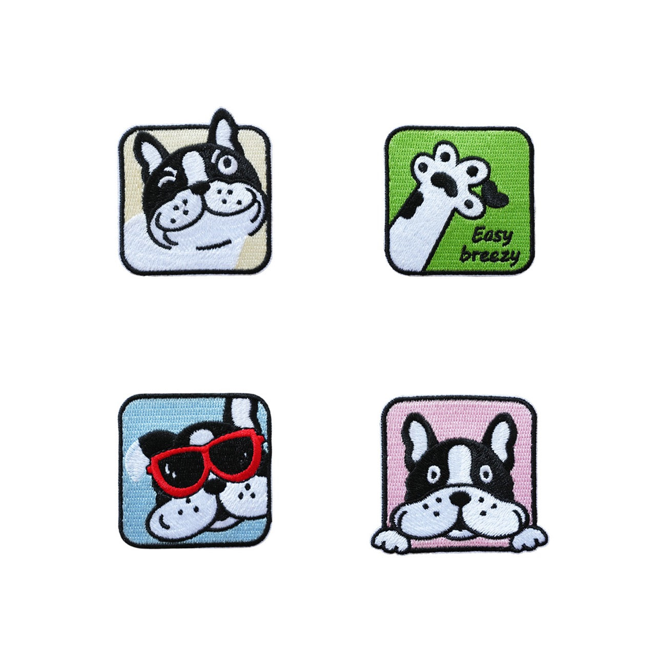 Wrinkly Shar-Pei Patches(Stick-On)