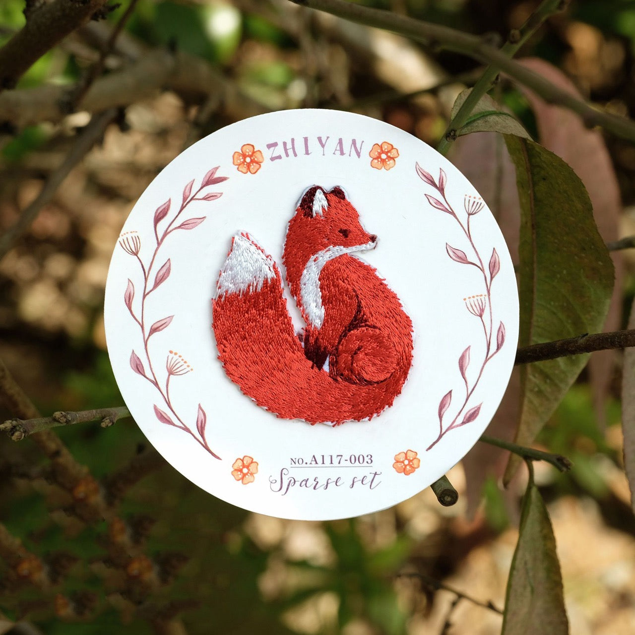 Red Fox Patches(Stick-On)