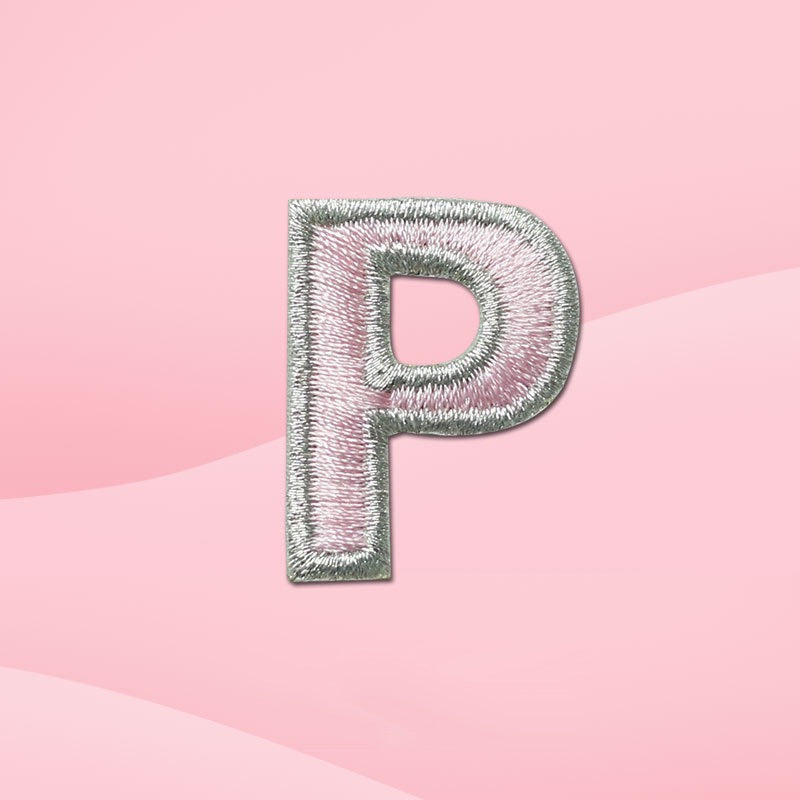 Minimalist Alphabet  Patches(Stick-On)