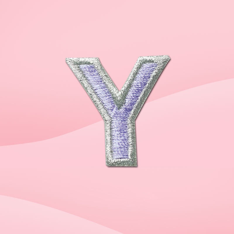 Minimalist Alphabet  Patches(Stick-On)