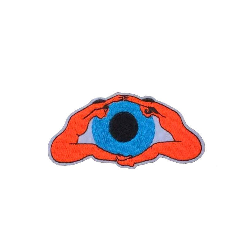 Big-Eyed Monster Patches (Iron-On)