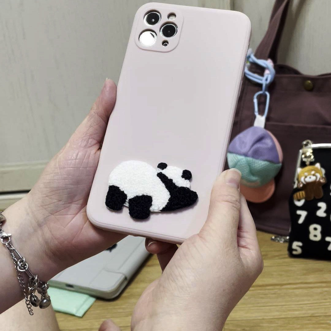 Customize Your Phone Case with This Panda Patch
