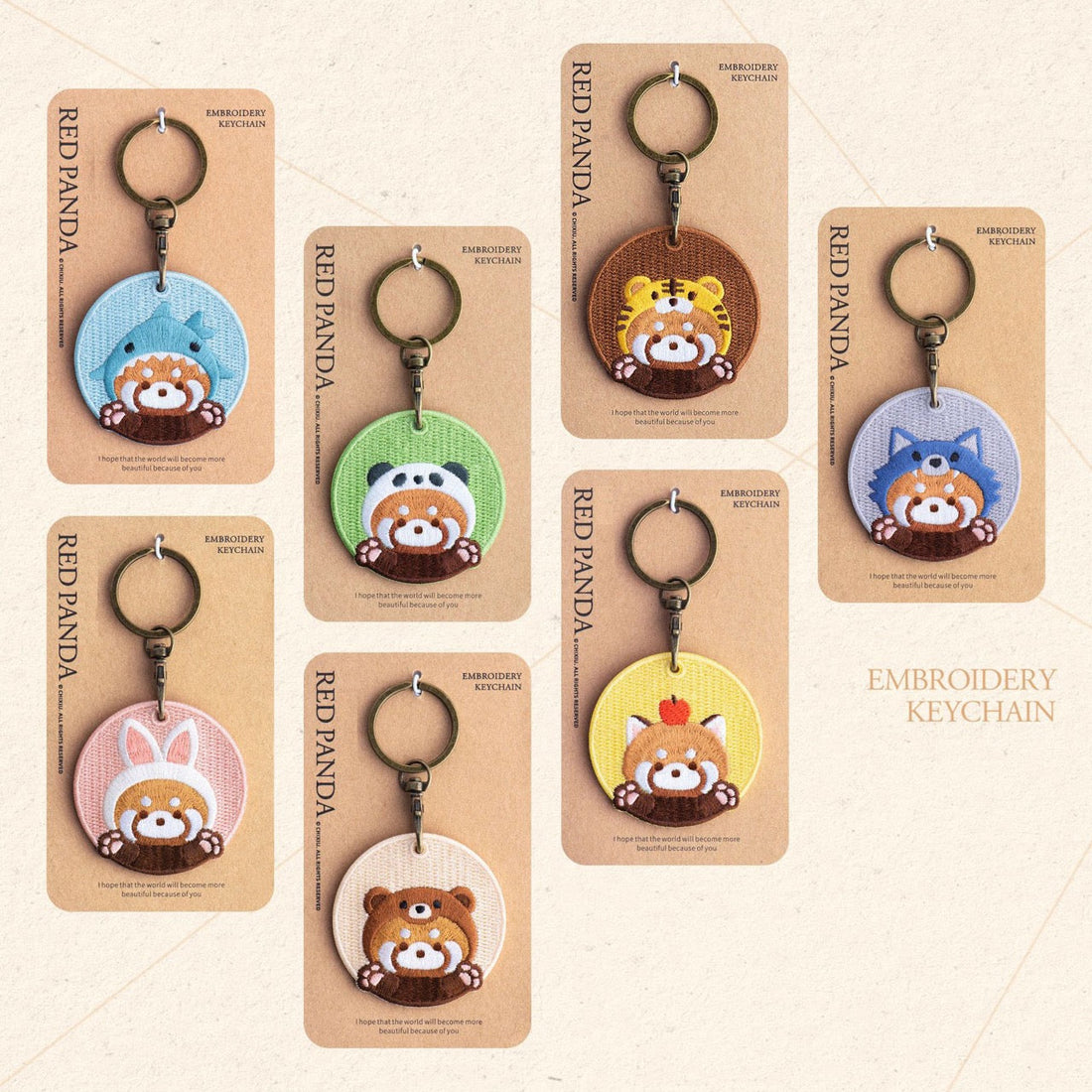 Meet the Red Panda Disguise Squad: Our Newest Double-Sided Charm Collection is Here!