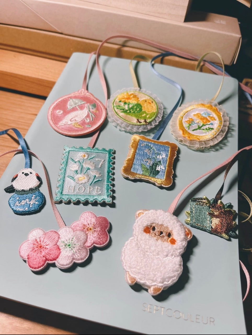 DIY Your Reading Ritual: Make a Unique Embroidered Patch Bookmark in 5 Minutes