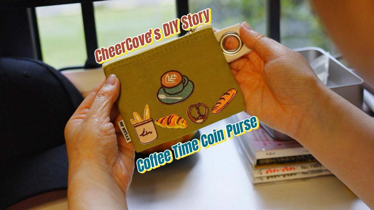 CheerCove’s DIY Diary: Create Your Own Coffee Hour Coin Purse — with Patches!