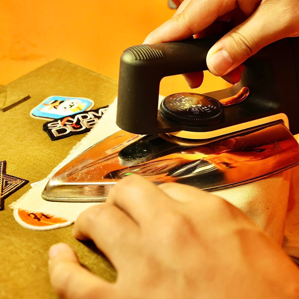 Iron-On Embroidered Patches