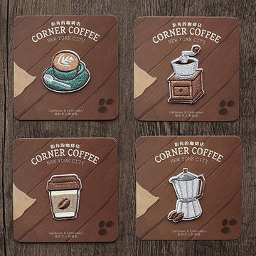 Corner Coffee Patches(Stick-On)