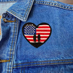 God Bless the USA Patches (Iron-On)