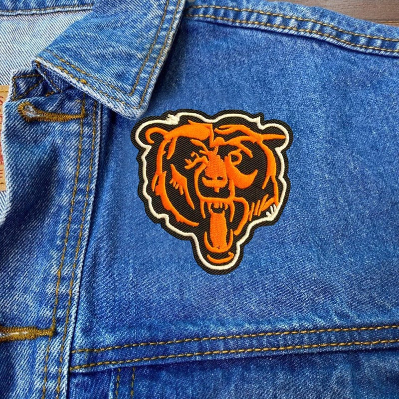 Tiger & Bear Patches (Iron-On)