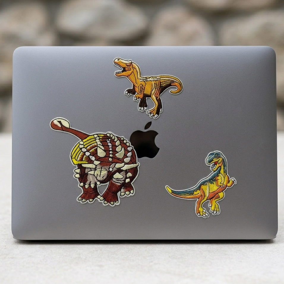 Dinosaur Park ① Patches (Iron-On)