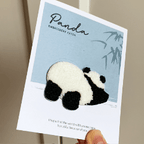 Cute Panda ① Patches(Stick-On)