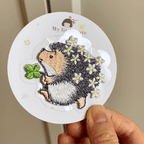 Happy Hedgehog Patches(Stick-On)