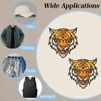 Tiger & Bear Patches (Iron-On)