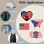 God Bless the USA Patches (Iron-On)