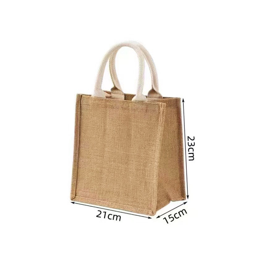 Jute Tote Bag - CheerCove