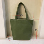 Canvas Bucket Bag
