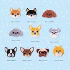 Cute Dog Patches (Iron-On)