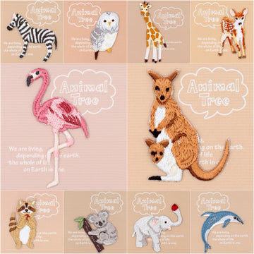 Animal Tree Patches(Stick-On)