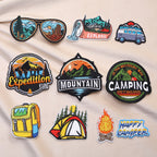 Camping Vibes Patches (Stick-On)