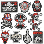 Skull Patches (Iron-On)