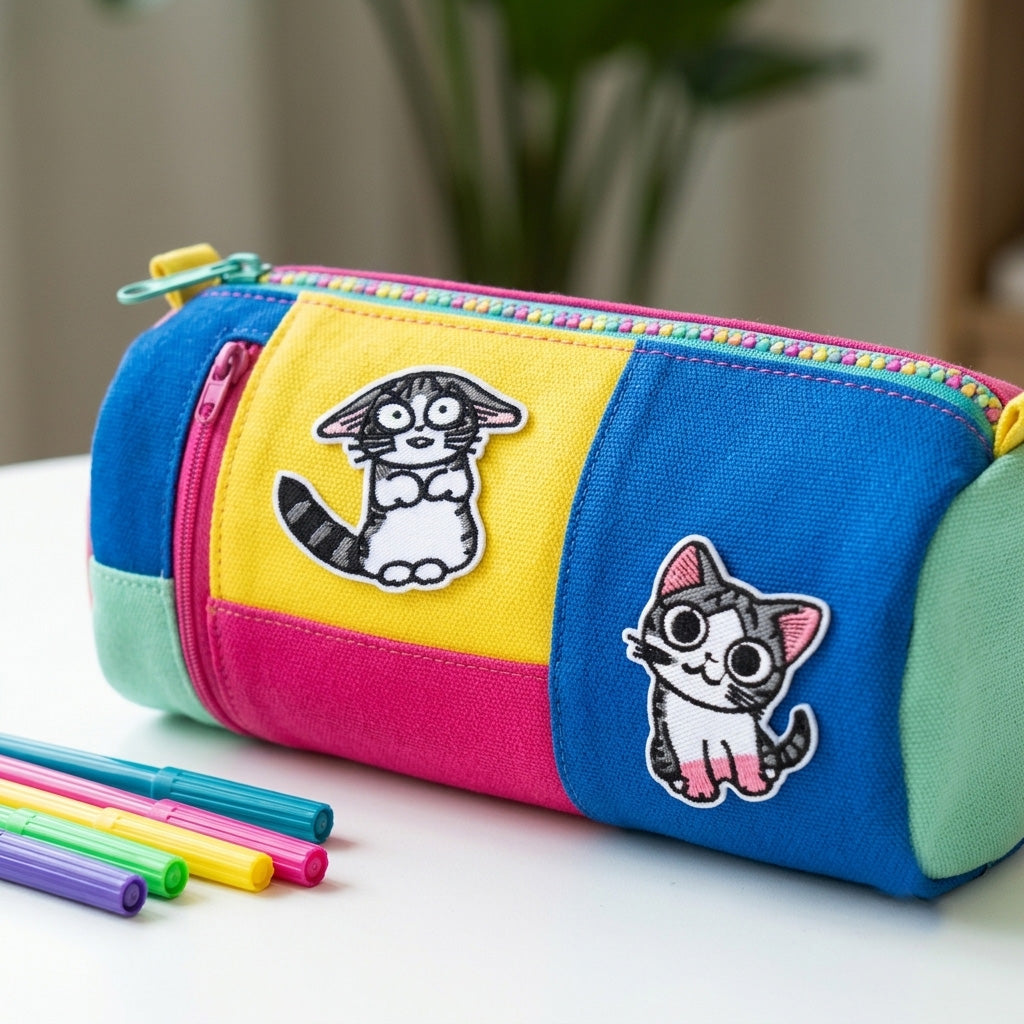 Lovely Cat Patches (Iron-On)