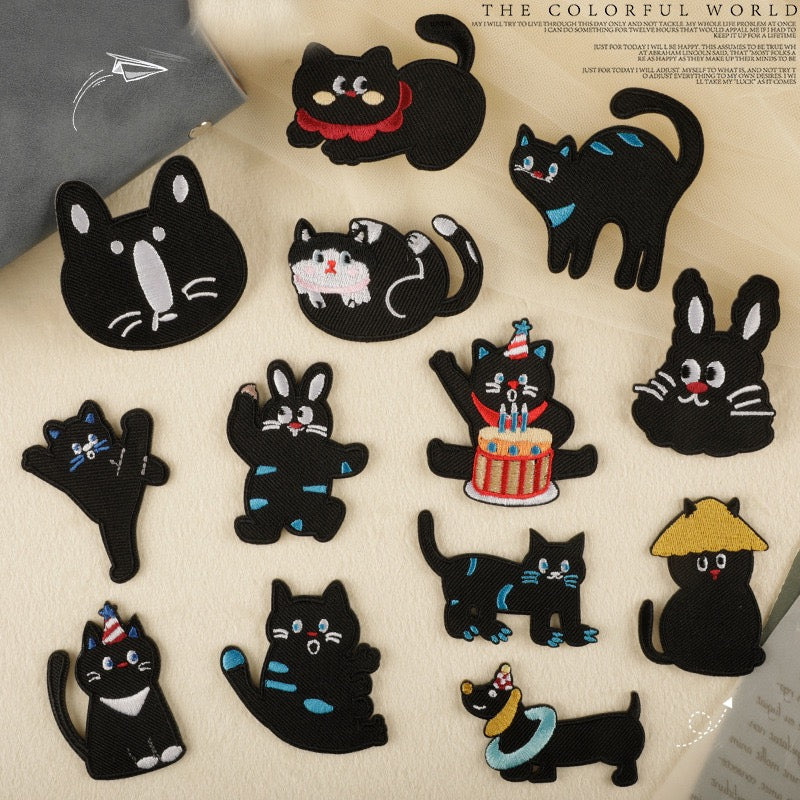 Funny Pet Embroidered Patches ② - Multiple Designs Available - CheerCove