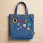 Bees, Daisies & Sunflowers Patches (Iron-On)