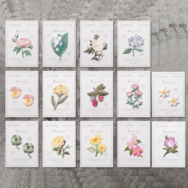 Beautiful flower Patches (Iron-On)