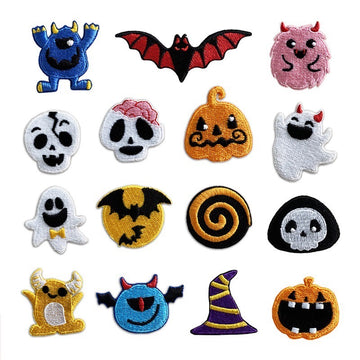 Gothic Halloween Patches(Stick-On)